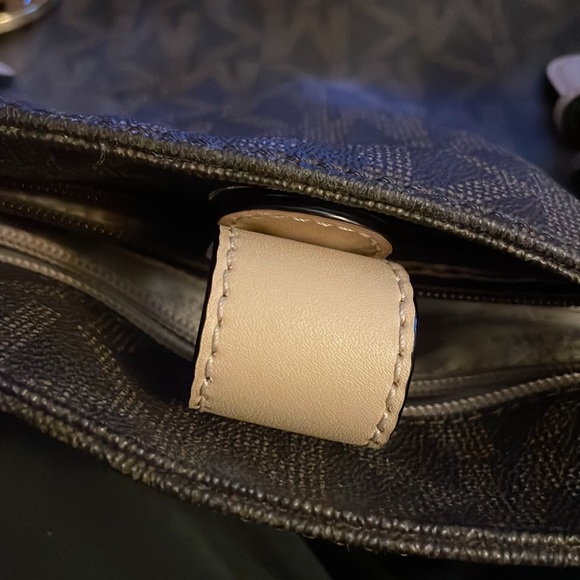 Michael Kors pleather shoulder bag - Picture 7 of 9